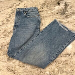 We the free denim straight leg jeans size 29‎